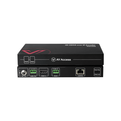 Zero-Configuration 4K AV over IP Encoder w/ Video Wall & Visual Control