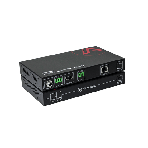 Zero Configuration AV Over IP Decoder 1080P with Video Wall & Visual Control